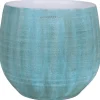 Best Keramik-Übertopf Faro Ø 12 cm x 11 cm Grün Töpfe