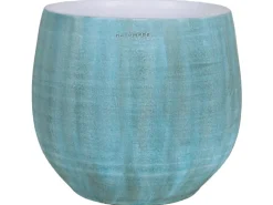 Best Keramik-Übertopf Faro Ø 12 cm x 11 cm Grün Töpfe
