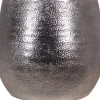 Töpfe<Keramik-Übertopf Hammerschlag Ø 18 cm x 16 cm Silber