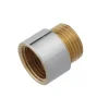 Discount Hahnverlängerung 18,7 mm (1/2" IG) x 21 mm (1/2" AG) x 15 mm Chrom Zubehör Für Küchenarmatur