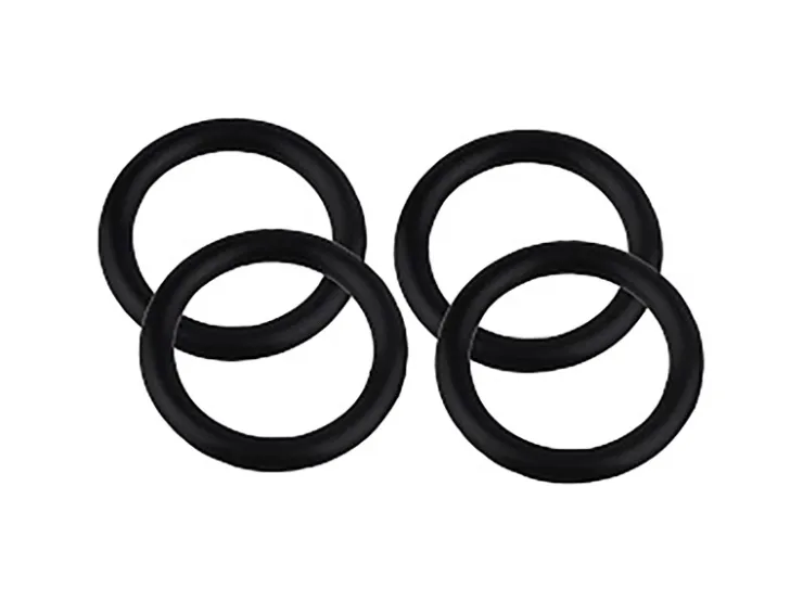 Kirchhoff Ersatzteile Küchenarmatur|Zubehör Für Küchenarmatur<O-Ring Gummi für Ventiloberteil 18 mm x 22 mm x 2 mm Schwarz 4 Stück