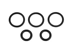 Sale Kirchhoff O-Ring-Set für Grohe Euromix-Kartusche Schwarz 5 Stück