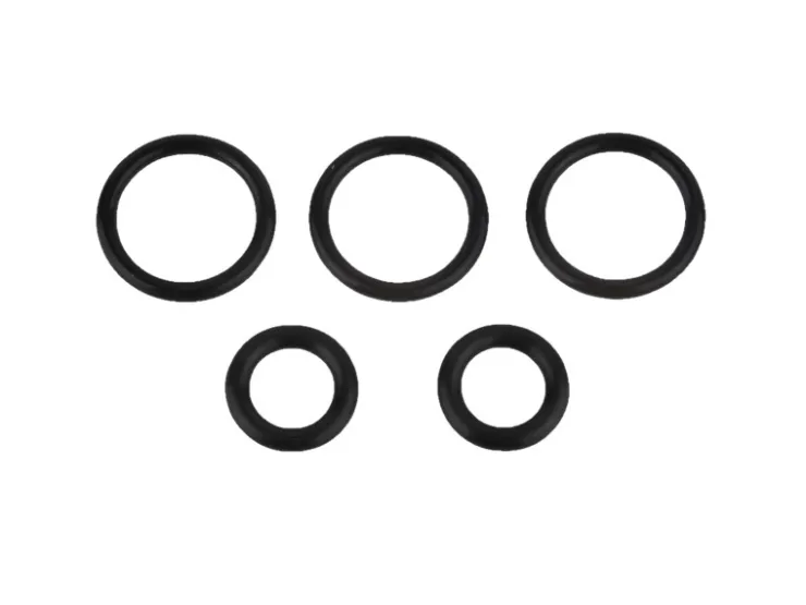 Sale Kirchhoff O-Ring-Set für Grohe Euromix-Kartusche Schwarz 5 Stück