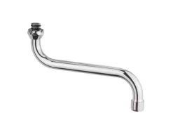 Sale Kirchhoff S-Rohrauslauf mit Mischdüse O-Ring 20 mm (3/4") x 250 mm Chrom