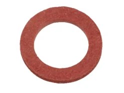 Discount Kirchhoff Verschraubungsdichtung Vulkanfiber 15 mm x 24 mm x 2,5 mm Rot 4 Stück