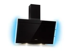 Discount Mirage 90 Dunstabzugshaube 550 m³/h Touch-Panel RGB-Ambiente-Licht A++ Dunstabzugshauben-Filter