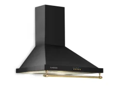 Discount Montblanc 60 Dunstabzugshaube 610m³/h 165W 2x1,5W LED Reling Schwarz Kücheninseln|Dunstabzugshauben-Filter
