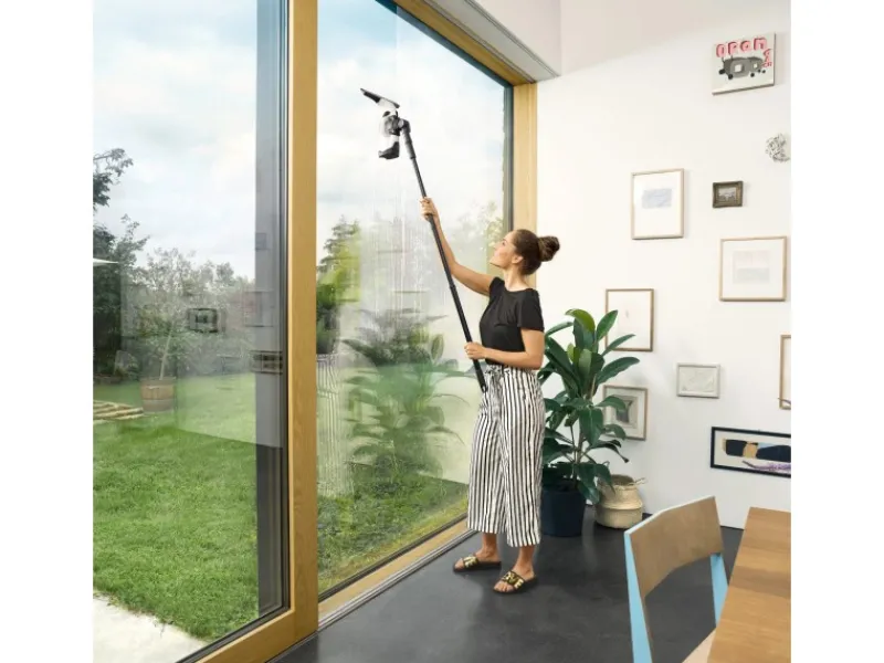 Akku-Fensterreiniger WV 2 Plus P Weiß-Schwarz Kochfelder