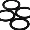 KÖRO Ersatzteile Küchenarmatur<TPE-Ring 30 mm x 39 mm x 2 mm 70 Sh.A 1 1/4" für 32 mm Siphons 4 Stück