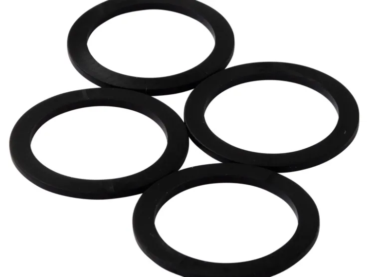 KÖRO Ersatzteile Küchenarmatur<TPE-Ring 30 mm x 39 mm x 2 mm 70 Sh.A 1 1/4" für 32 mm Siphons 4 Stück
