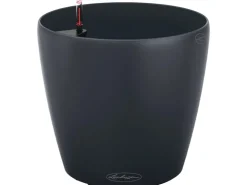 Lechuza Töpfe<® Pflanzgefäß Classico Color 43 Schiefer Ø 43 cm Grau