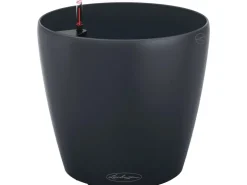 Lechuza Töpfe<® Pflanzgefäß Classico Color 28 Schiefer Ø 28 cm Grau