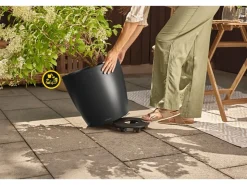 Discount Lechuza ® Pflanzgefäß Classico Color Ls 43 Ø 43 cm Schiefergrau