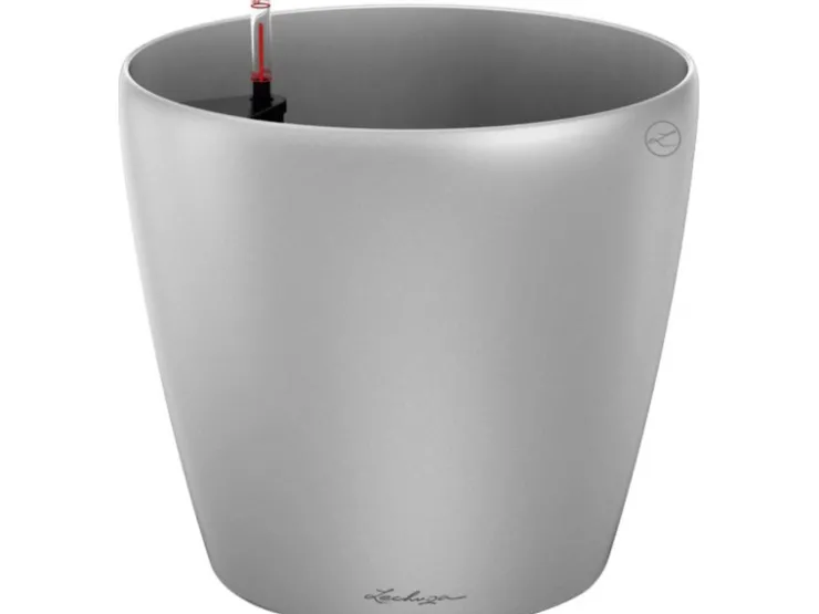 Lechuza Töpfe<® Pflanzgefäß Classico Premium Ø 70 cm x 65 cm metallic Silber