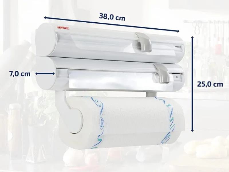 Sale Wandrollenhalter Rolly Mobil Folienschneider Schneidabroller Küchenhelfer