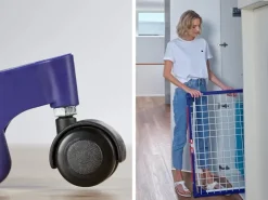 Clearance Leifheit Wäscheständer Pegasus 200 Wäschetrockner 20m Leine Rollen inkl. Zubehör