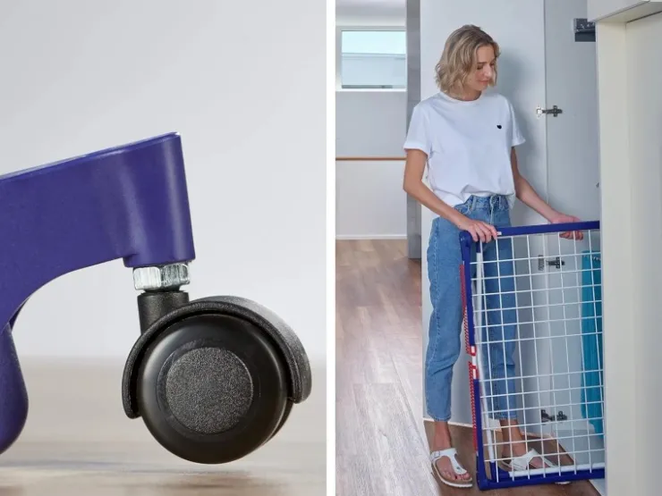 Clearance Leifheit Wäscheständer Pegasus 200 Wäschetrockner 20m Leine Rollen inkl. Zubehör