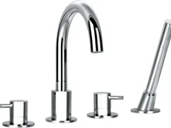 Outlet 4-Loch-Wannenrandarmatur Q10000 Zweigriffarmatur