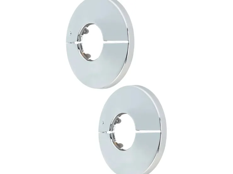 Zubehör Für Küchenarmatur<LUX Klapprosette Ø 22 mm Verchromt 2 Stück