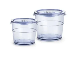 Best Magic Vac Vakuumierbehälter-Set Executive Line Rund 2 l und 4 l