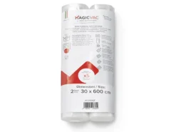 Outlet Vakuumierfolienrollen ACO1068 Transparent 30 cm x 600 cm 2 Stück Gefrierschränke