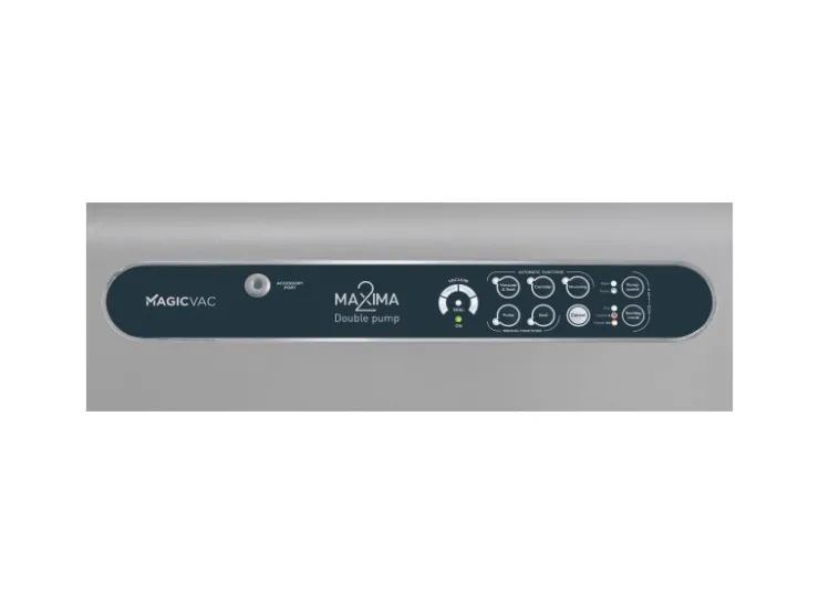 Magic Vac Vakuumiergerät Maxima 2 Schwarz-Silber
