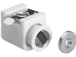 Best Magnetschnäpper zum Aufschieben Kunststoff Weiß 2 Stück