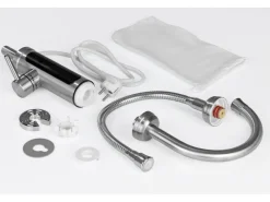 Durchlauferhitzer|Zubehör Für Küchenarmatur<Maxxmee Warm und Kaltwasserarmatur mit integrierter Heizspirale Edelstahl 3600 W