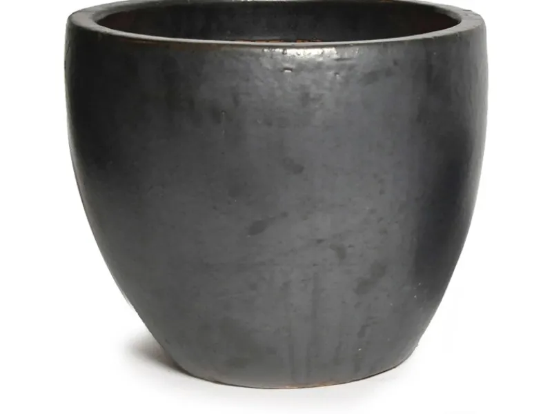 Discount Pflanztopf Glasiert Egg Pot Ø 38 cm x 32 cm Töpfe