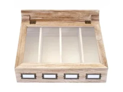 MCW Kücheninseln|Küchenregale<Besteckkiste C25 Naturbraun