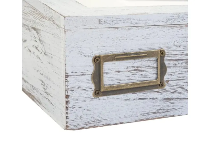 Discount MCW Besteckkiste C25 Shabby Weiß