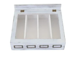 Discount MCW Besteckkiste C25 Shabby Weiß