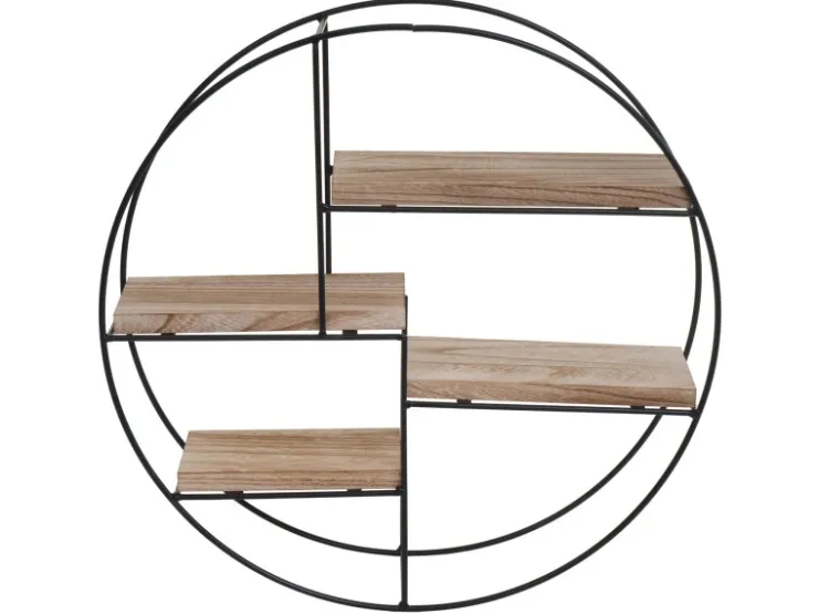 Discount MCW Wandregal K76 45x45x11cm Natur