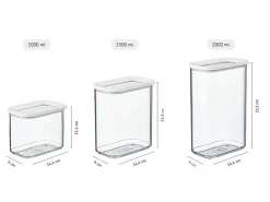 Discount Mepal Modula Vorratsdosen-Set 3-teilig Weiß