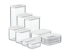 Mepal Vorratsdosen|Vorratsbehälter<Modula Vorratsdosen-Set 9-teilig Weiß
