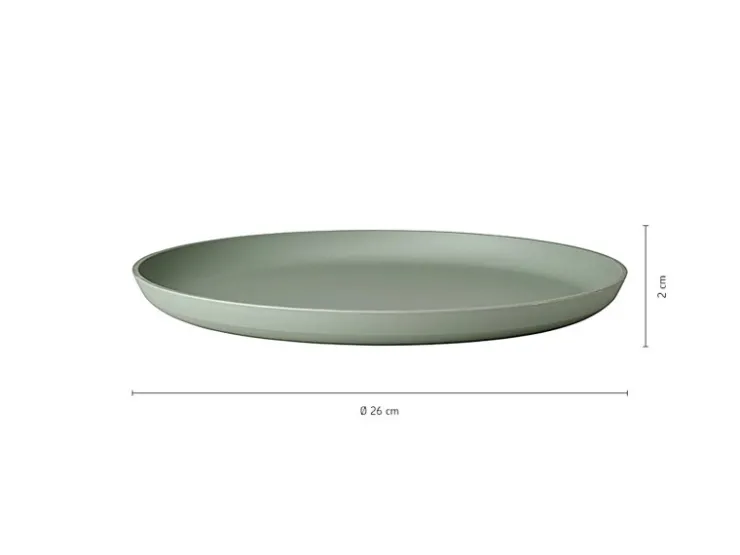 Sale Mepal Silueta Essteller 26 cm 4er Set Nordic White Weiß