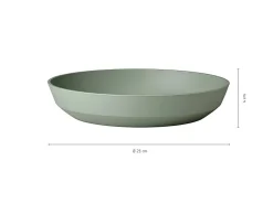 Clearance Mepal Silueta Suppenteller 21 cm 4er Set Nordic White Weiß