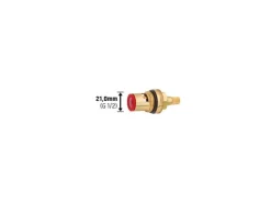 Zubehör Für Küchenarmatur|Ersatzteile Küchenarmatur<Messingoberteil 21 mm (G 1/2)