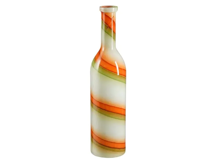 Best Mica Decorations Deko-Flasche Rioja Ø 18 cm x 75 cm Creme