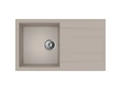 New Miló Einbauspüle Granitverbundstoff Luxuria 86 39 cm Beckenbreite Granitspülen