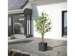 Outlet ML-Design Künstliche Eukalyptus 180cm Groß Kunstpflanze Naturholzstamm