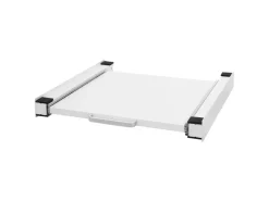 Hot ML-Design Zwischenbaurahmen mit Ausziehplatte 60x60 cm für Waschmaschine Weiß