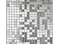 Best Mosaik Metall Edelstahl 30 cm x 30 cm