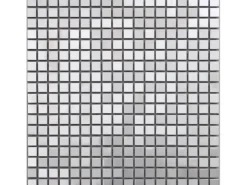 Best Mosaik Metall Edelstahl 30 cm x 30 cm