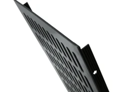 Clearance MS Beschläge Alu-Gitter 150 x 1000 mm Anthrazit RAL 7016 Luftzirkulation