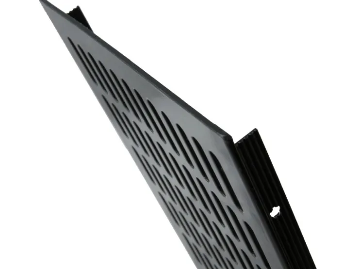 Clearance MS Beschläge Alu-Gitter 150 x 1000 mm Anthrazit RAL 7016 Luftzirkulation