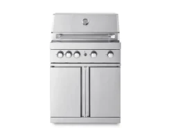 New MyOutDoorKitchen Freistehender Gasgrill mit 4 Brennern und Infrarotbrenner Stainless Collection