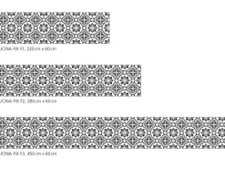 Sale Myspotti Küchenrückwandfolie Elena Fliese Selbstklebend 280 cm x 60 cm Küchenrückwände