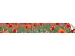 Sale Myspotti Küchenrückwandfolie Mohn Selbstklebend 450 cm x 60 cm