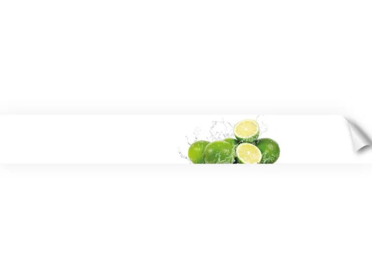 Sale Myspotti Küchenrückwandfolie Aqua Limette Selbstklebend 450 cm x 60 cm
